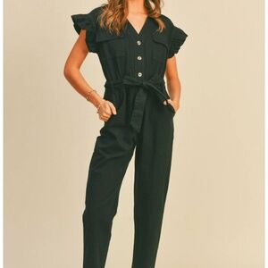 Black jumpsuit